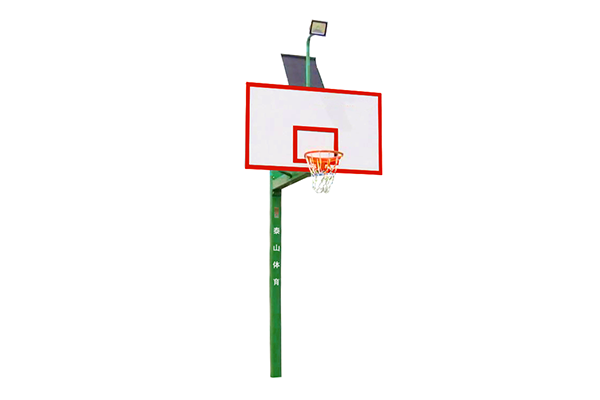 独臂太阳能篮球架(图1)