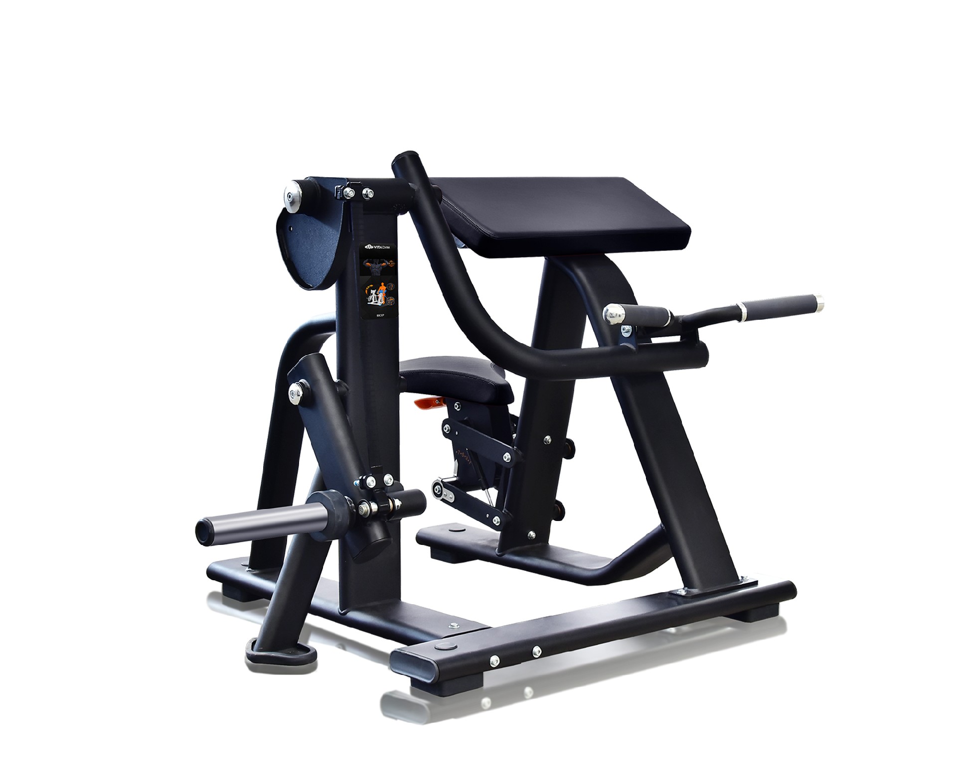 坐式下斜推胸(图5)